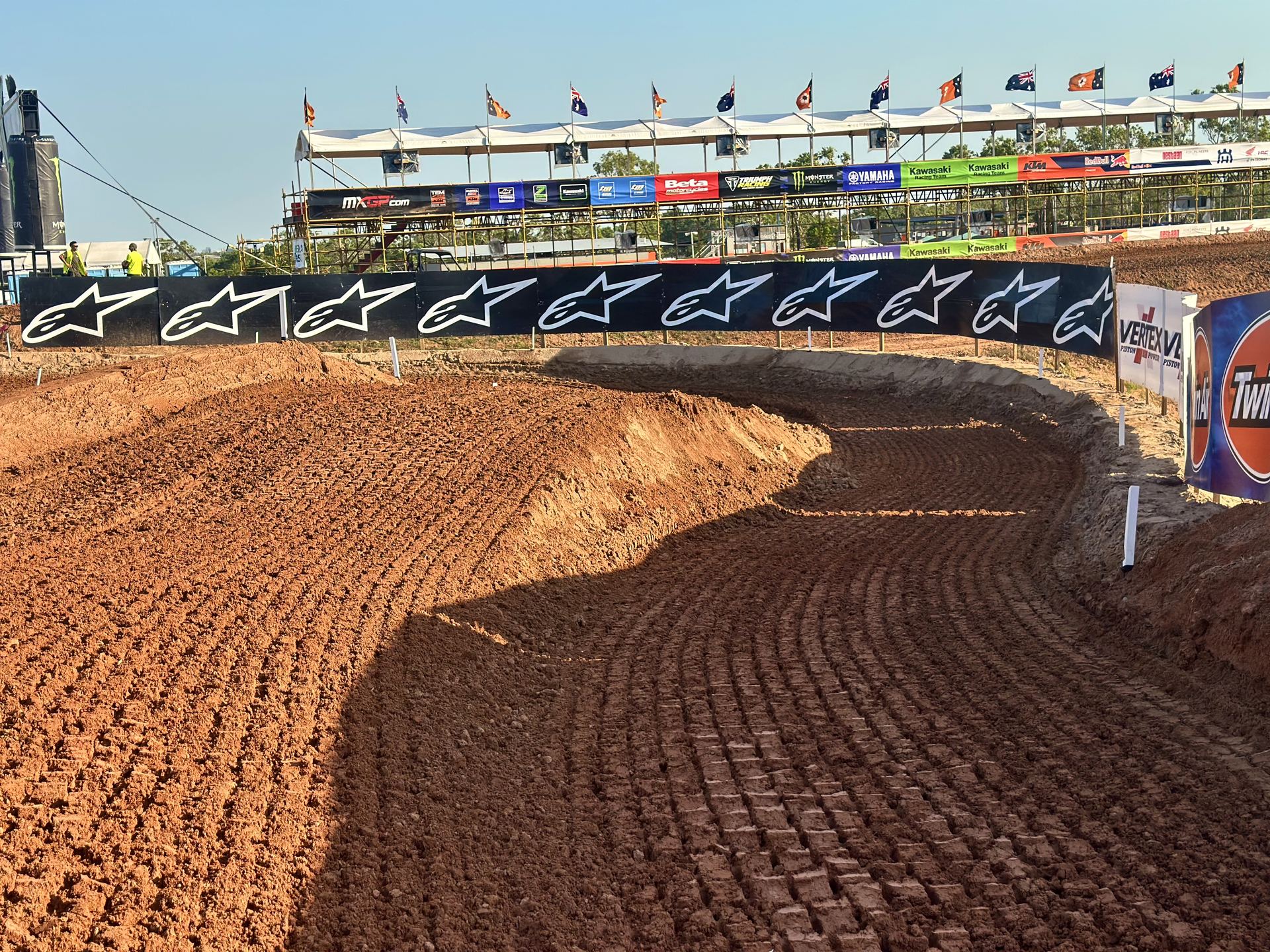 MXGP of Australia Hidden Valley motocross track in Darwin, freshly prepared by Protraxx