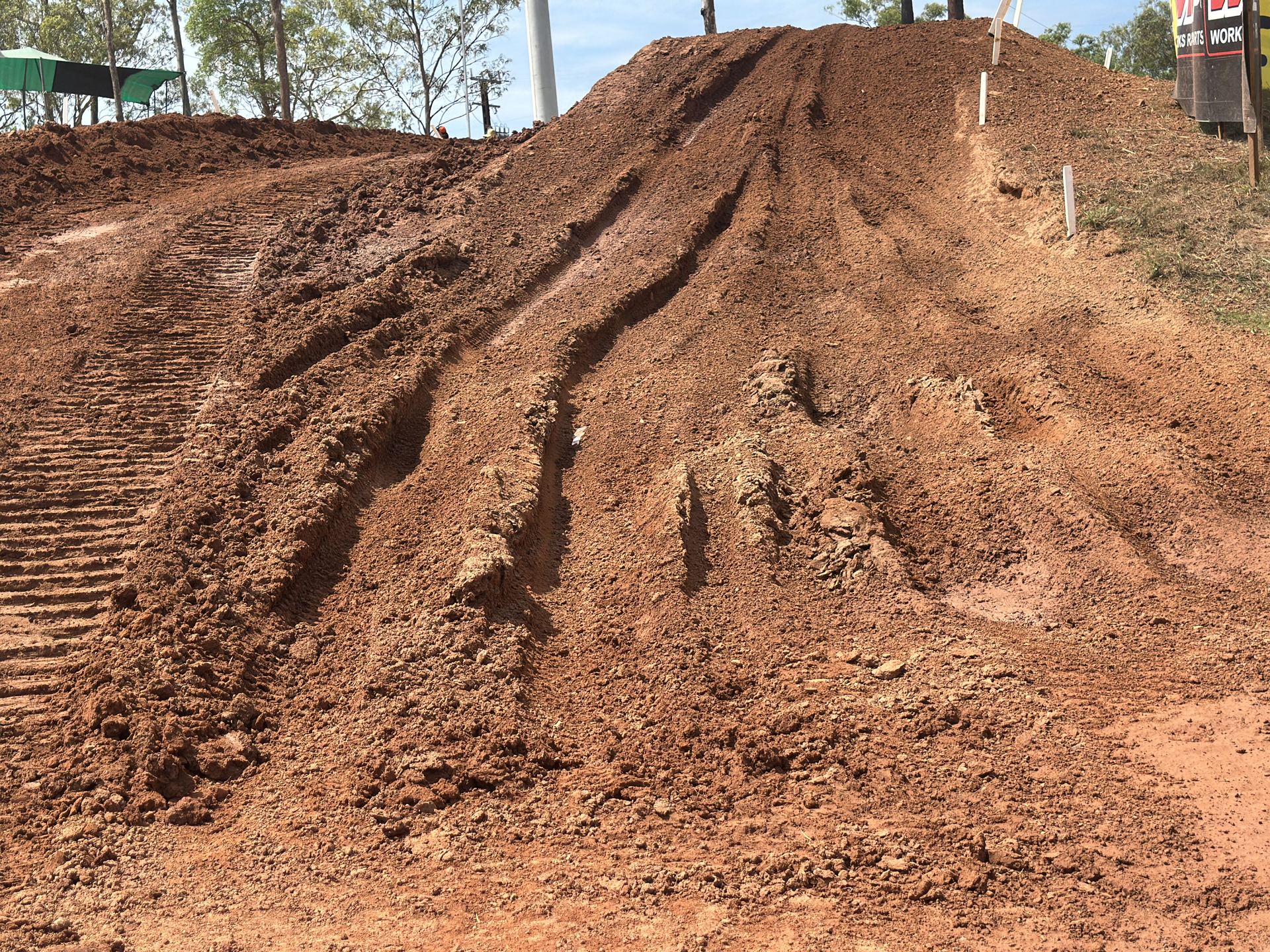 Jump face worn by racing at MXGP Darwin 2026 Jump face worn by racing at MXGP Darwin 2026